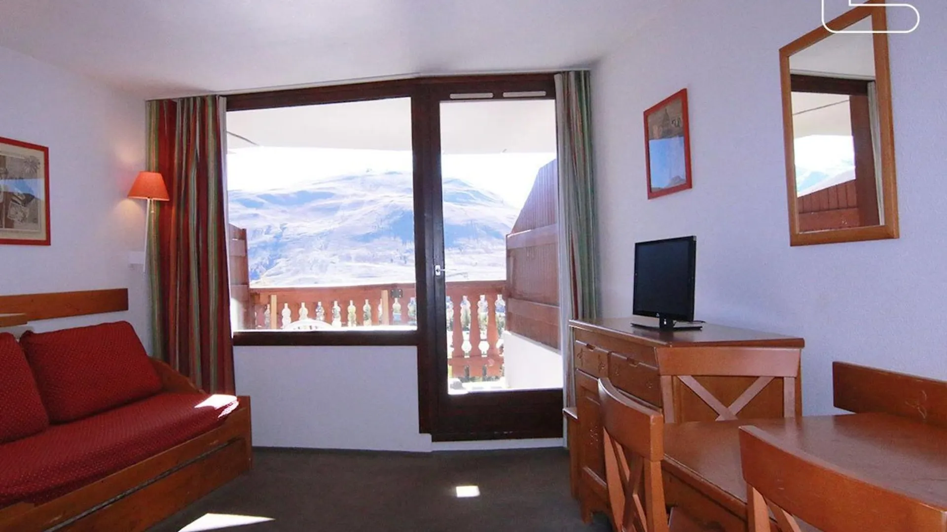 Appartement 2P, 6 Pers, Balcon Sud/Est, A 100M Des Pistes Et Commerces - L'Alpe D'Huez - Fr-1-405-351 Apartment Huez